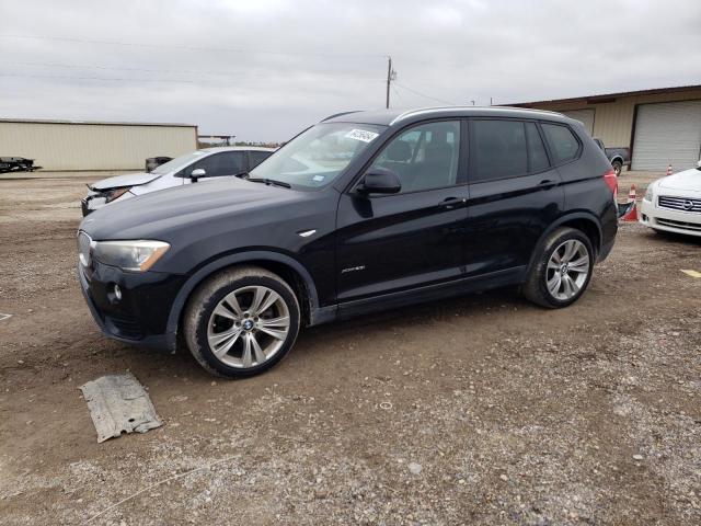 2015 Bmw X3 Xdrive28I იყიდება Temple-ში, TX - Hail