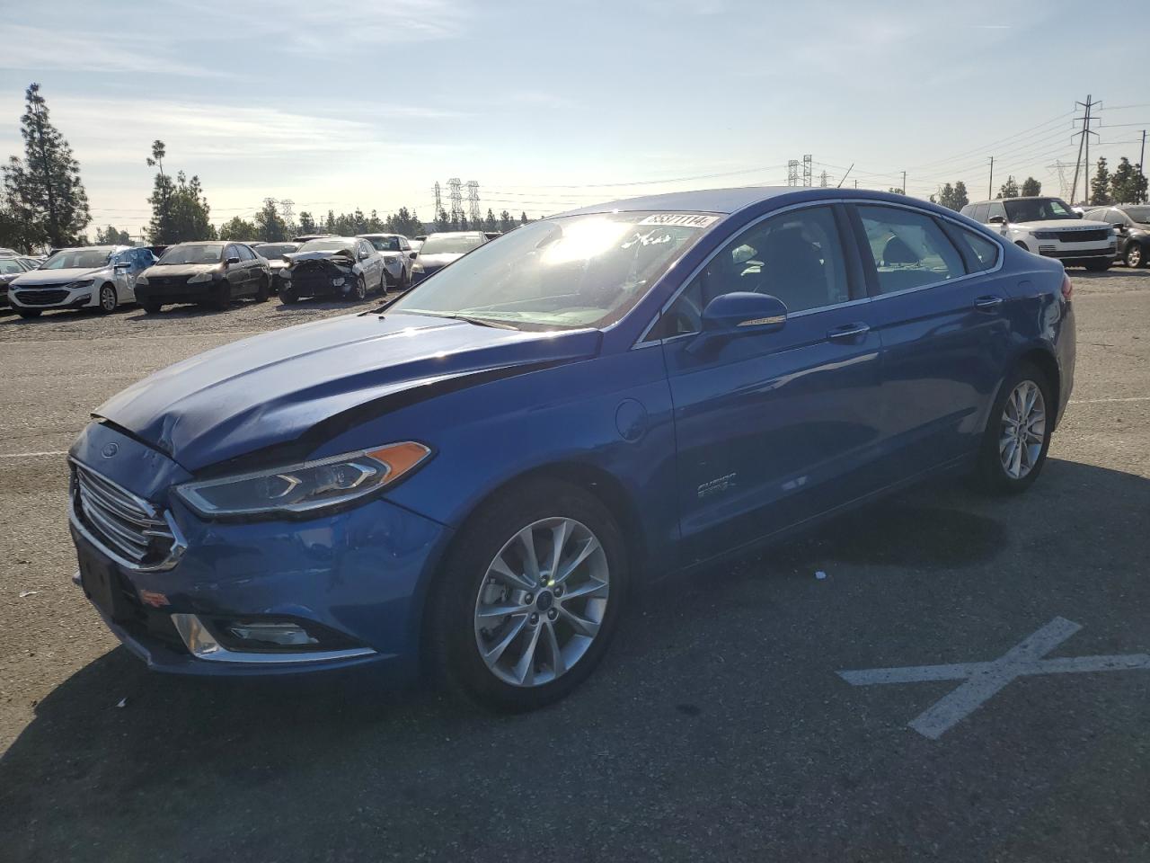 VIN 3FA6P0PU7HR306077 2017 FORD FUSION no.1