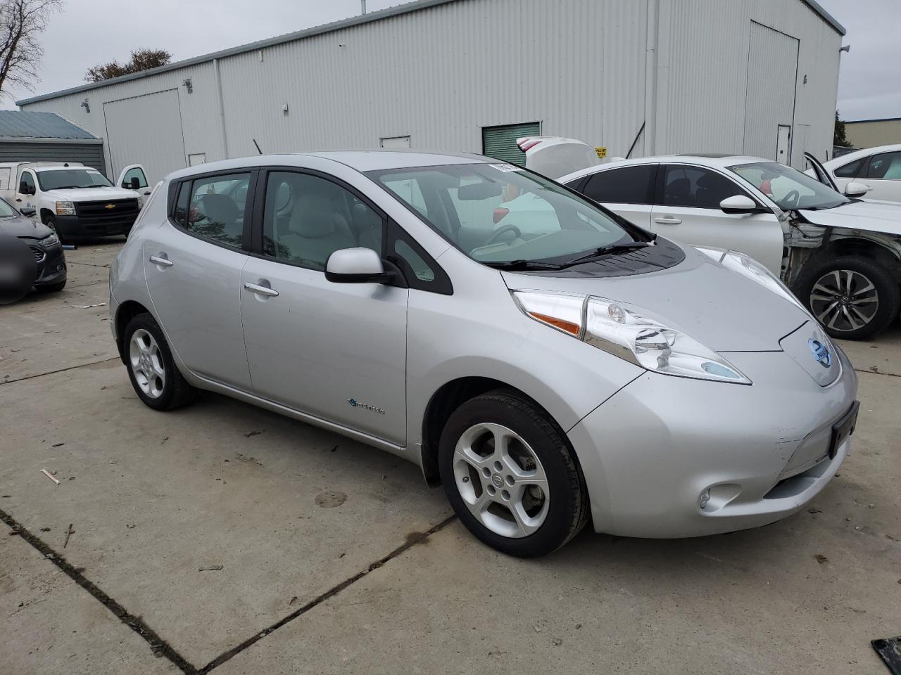 VIN 1N4AZ0CP7FC302191 2015 NISSAN LEAF no.4