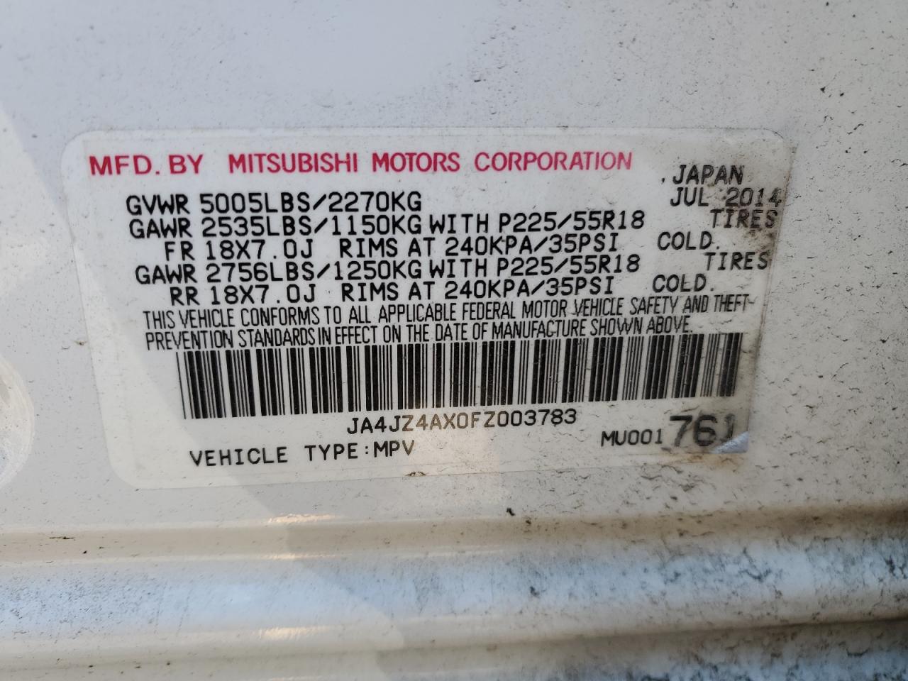 2015 Mitsubishi Outlander - Image 13