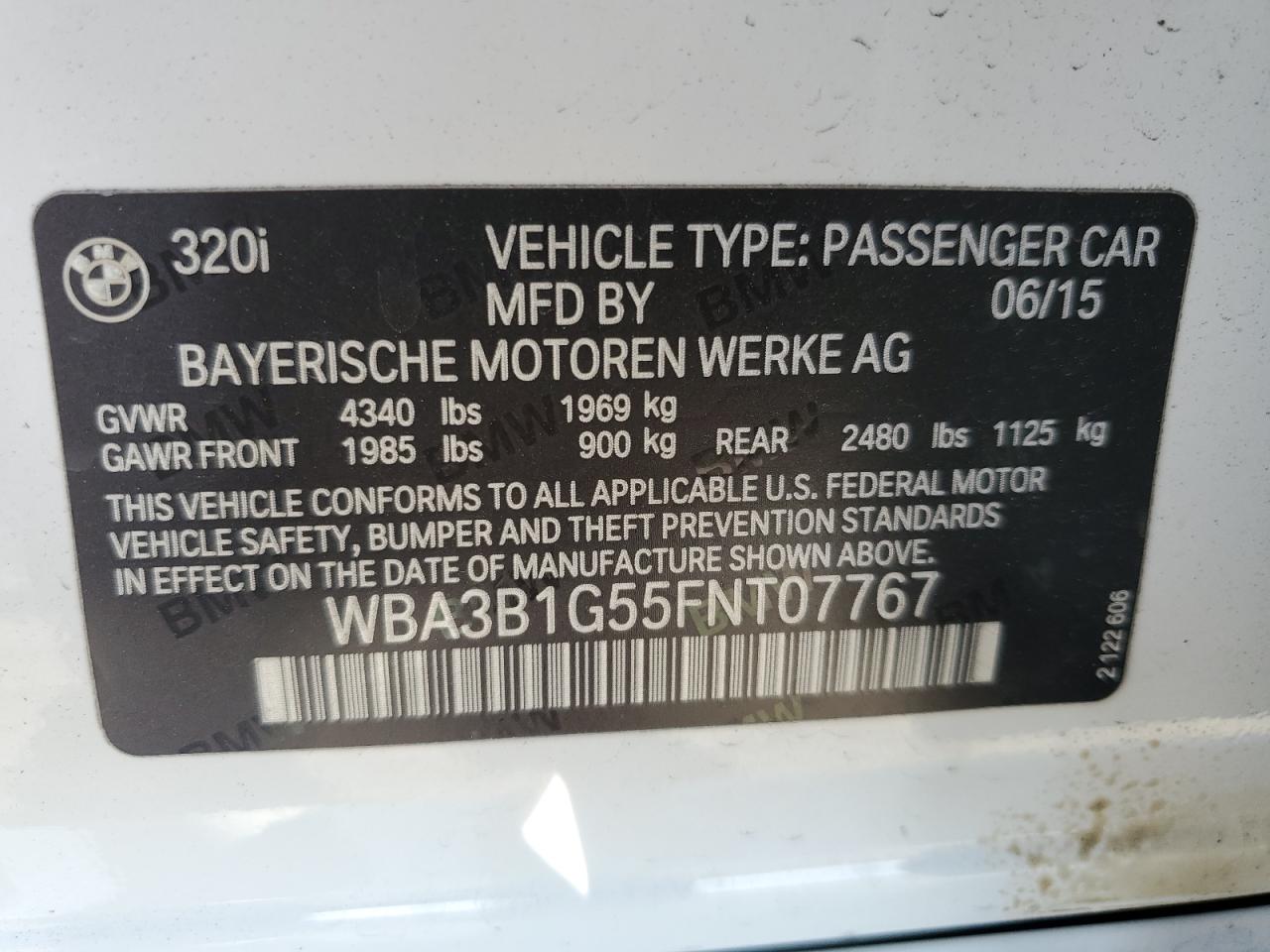 2015 BMW 3er - Image 12