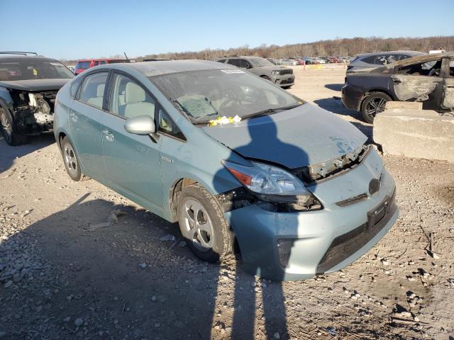 Hatchbacks TOYOTA PRIUS 2012 Turquoise