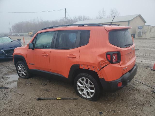  JEEP RENEGADE 2017 Оранжевый