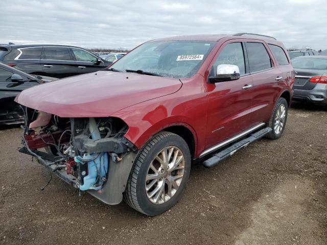  DODGE DURANGO 2014 Red