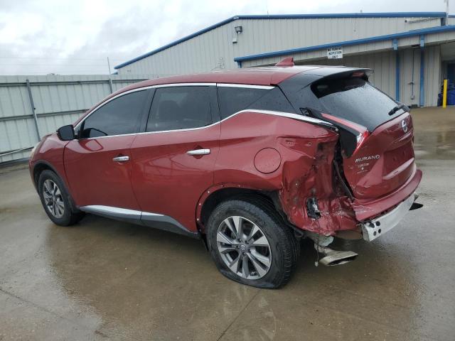  NISSAN MURANO 2017 Красный