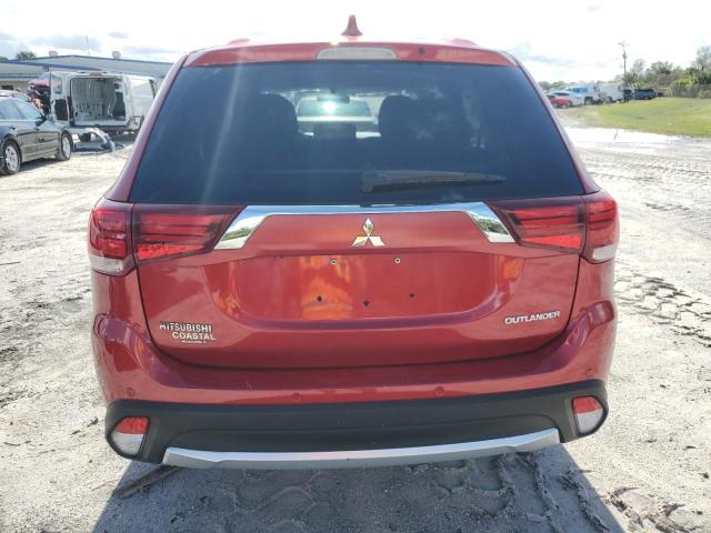  MITSUBISHI OUTLANDER 2018 Czerwony