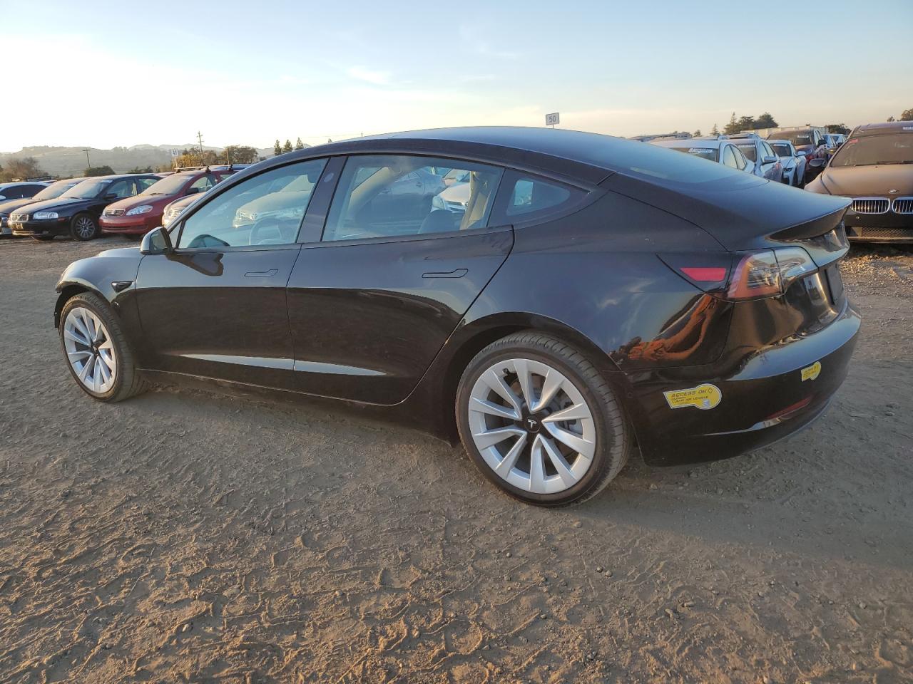 VIN 5YJ3E1EB0NF130660 2022 TESLA MODEL 3 no.2