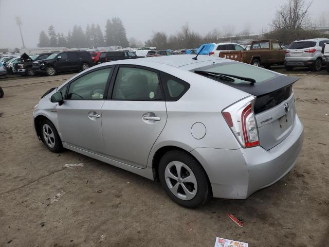  TOYOTA PRIUS 2014 Srebrny