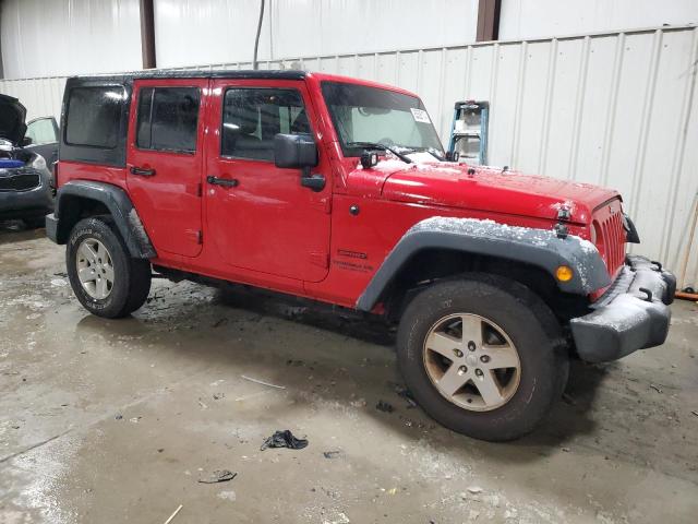  JEEP WRANGLER 2014 Red