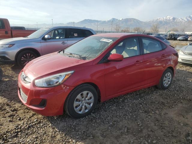  HYUNDAI ACCENT 2016 Червоний