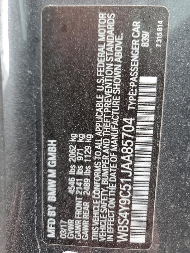 2018 BMW M4 - Image 13