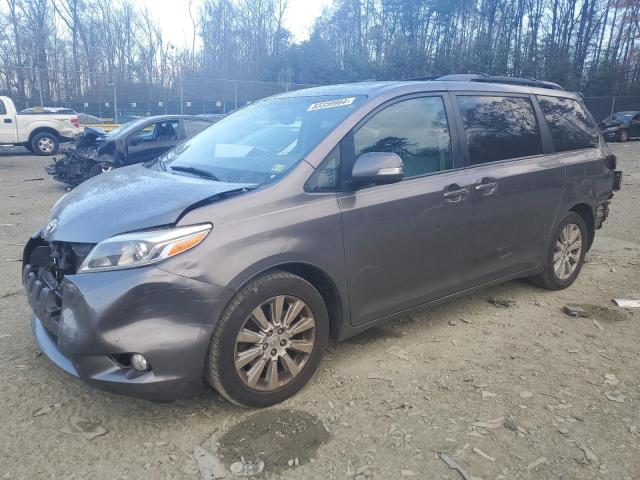 2015 Toyota Sienna Xle zu verkaufen in Waldorf, MD - Rear End