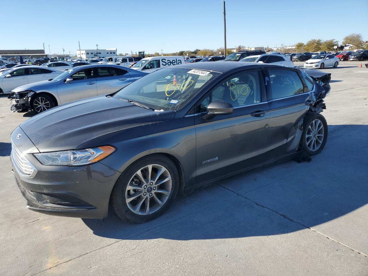 VIN 3FA6P0LU3HR387987 2017 FORD FUSION no.1