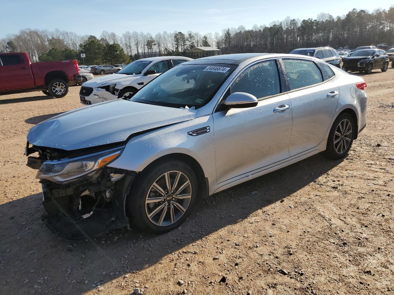 2019 Kia Optima Lx de vânzare în Charles City, VA - Side
