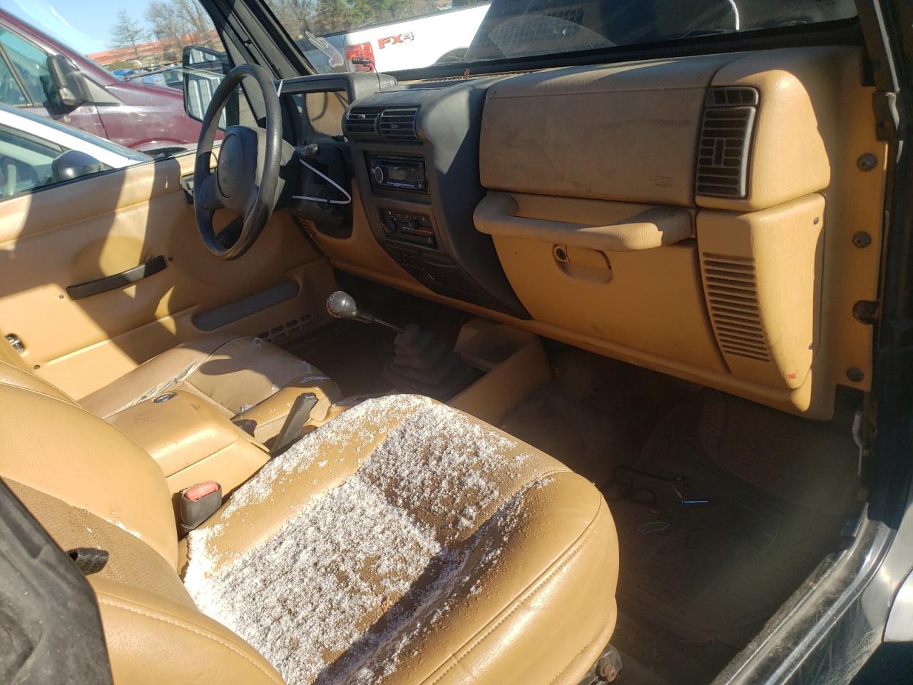 1998 Jeep Wrangler / Tj Sport VIN: 1J4FY19S3WP714437 Lot: 82819954