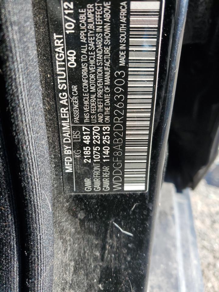 2013 Mercedes-Benz C 300 4Matic VIN: WDDGF8AB2DR263903 Lot: 84560024