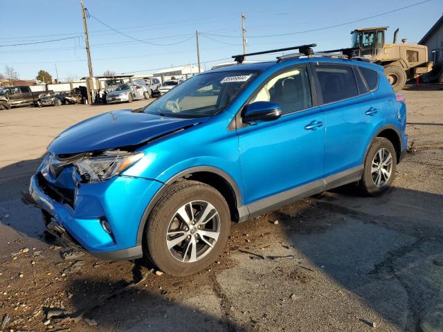  TOYOTA RAV4 2018 Синий