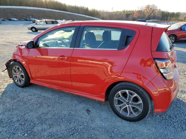  CHEVROLET SONIC 2018 Червоний