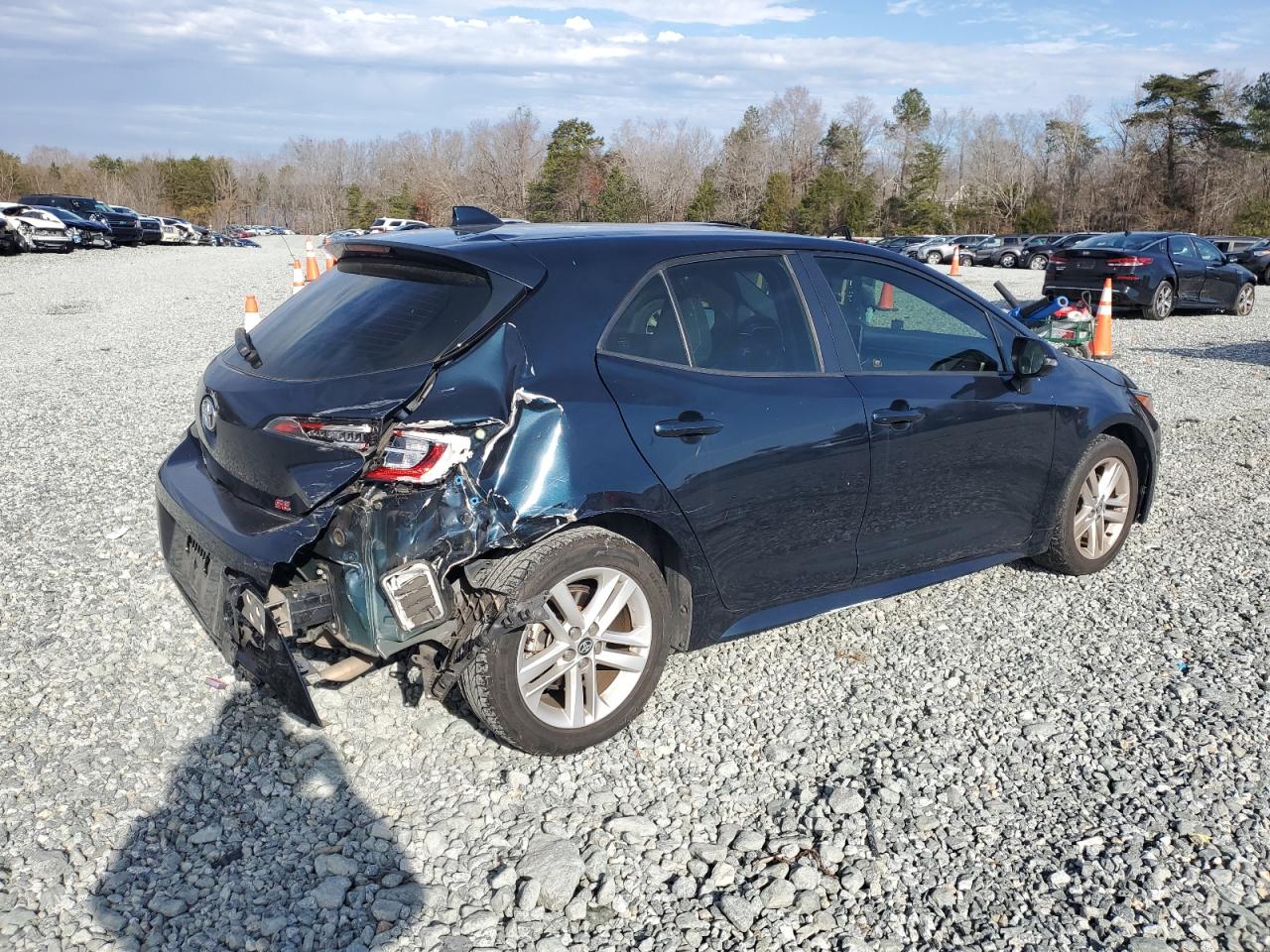 VIN JTNK4RBE9K3016124 2019 TOYOTA COROLLA no.3