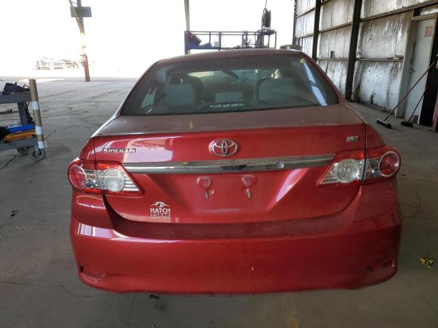  TOYOTA COROLLA 2013 Red