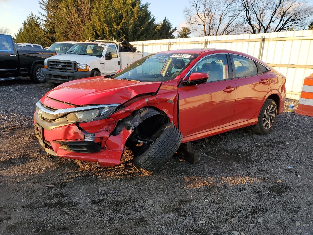 2016 Honda Civic Ex for Sale in Finksburg, MD - Front End
