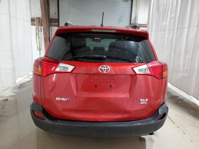  TOYOTA RAV4 2013 Червоний