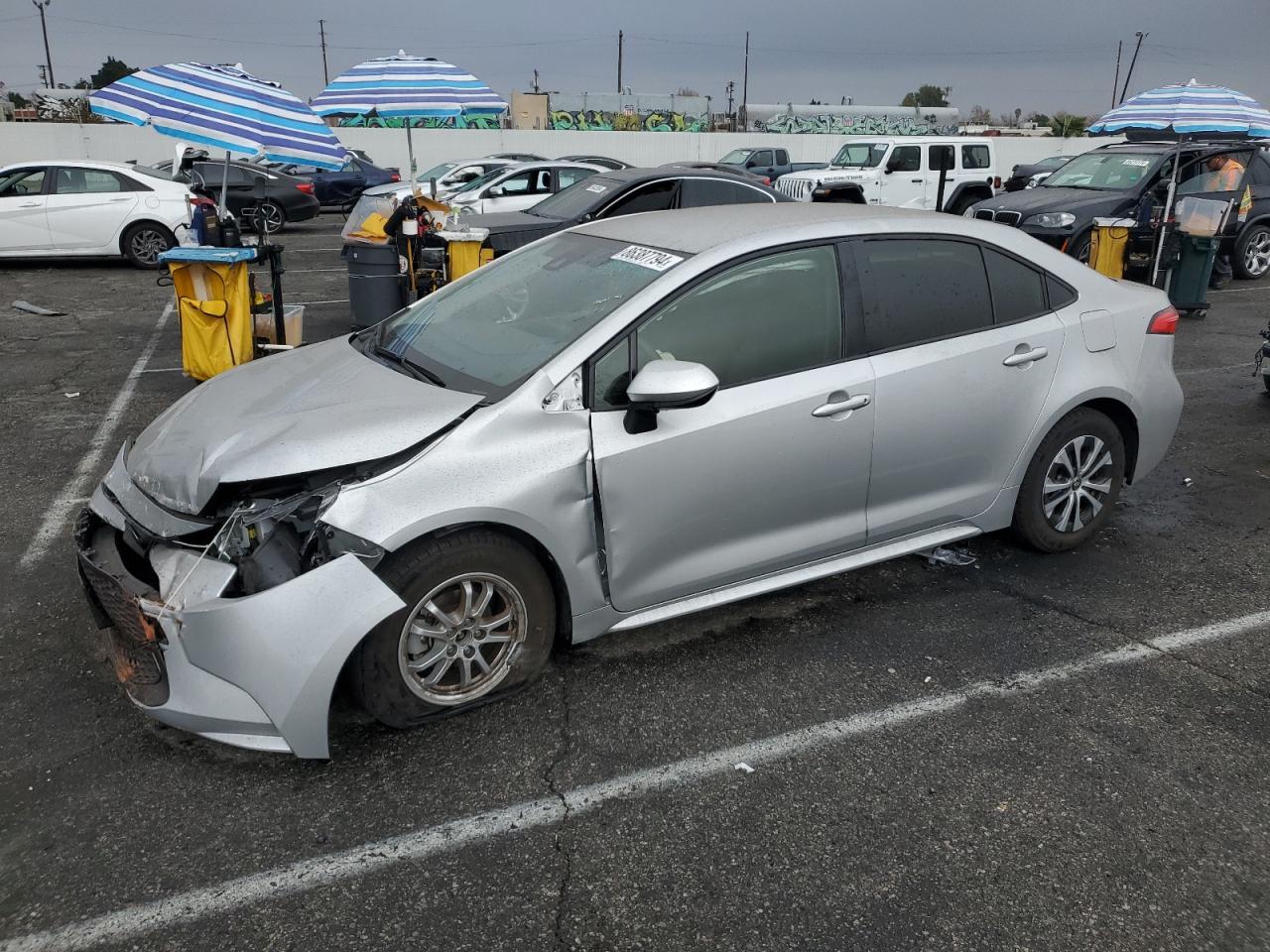 VIN JTDEAMDE5NJ036087 2022 TOYOTA COROLLA no.1