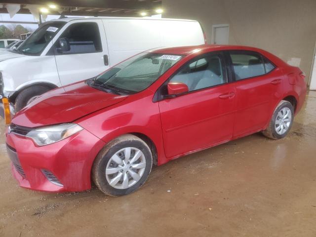 Sedans TOYOTA COROLLA 2016 Red