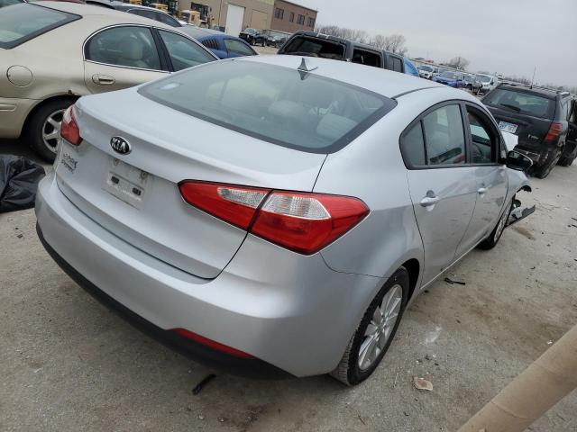 Sedans KIA FORTE 2015 Silver