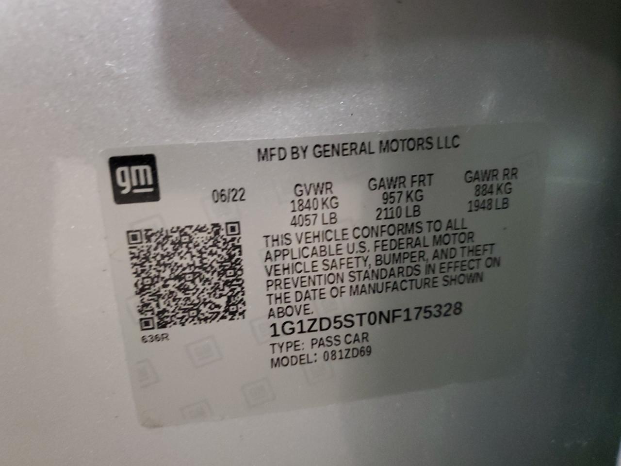 2022 Chevrolet Malibu - Image 12