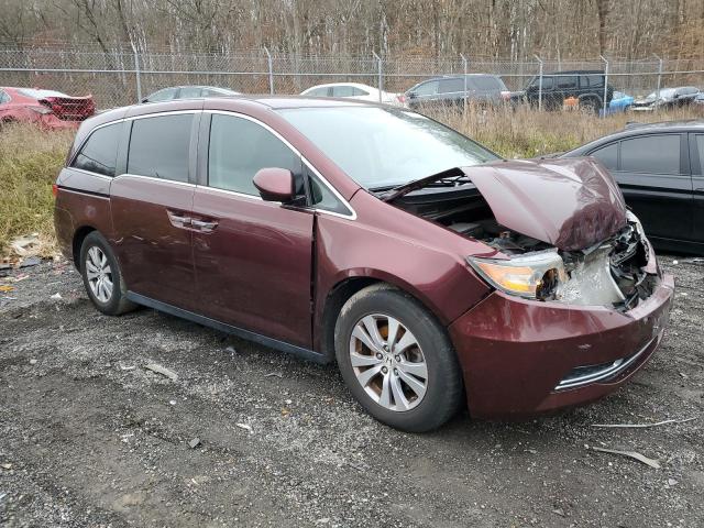  HONDA ODYSSEY 2016 Burgundy