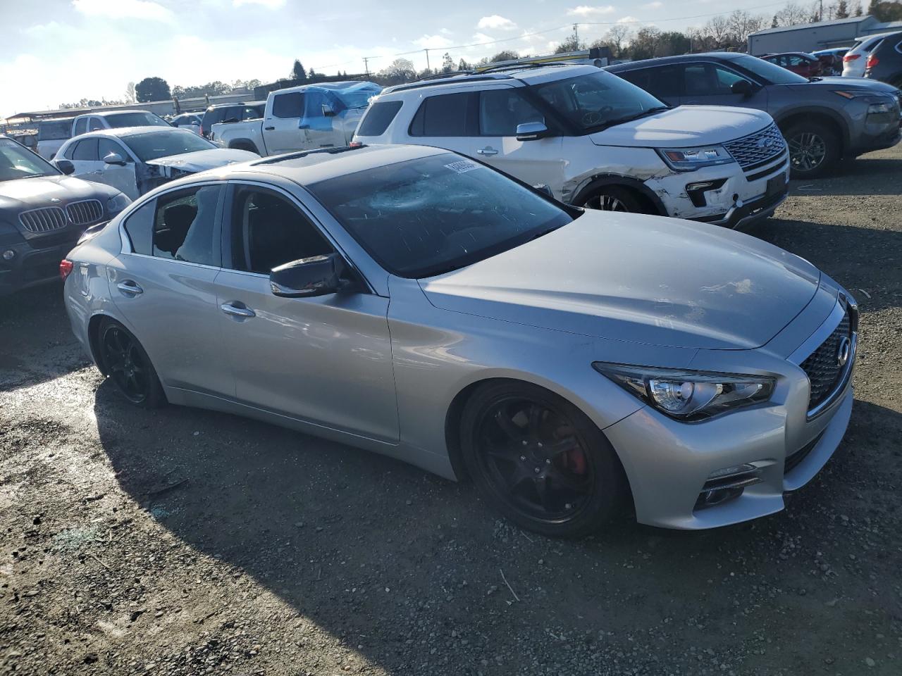 VIN JN1BV7AP7FM337266 2015 INFINITI Q50 no.4