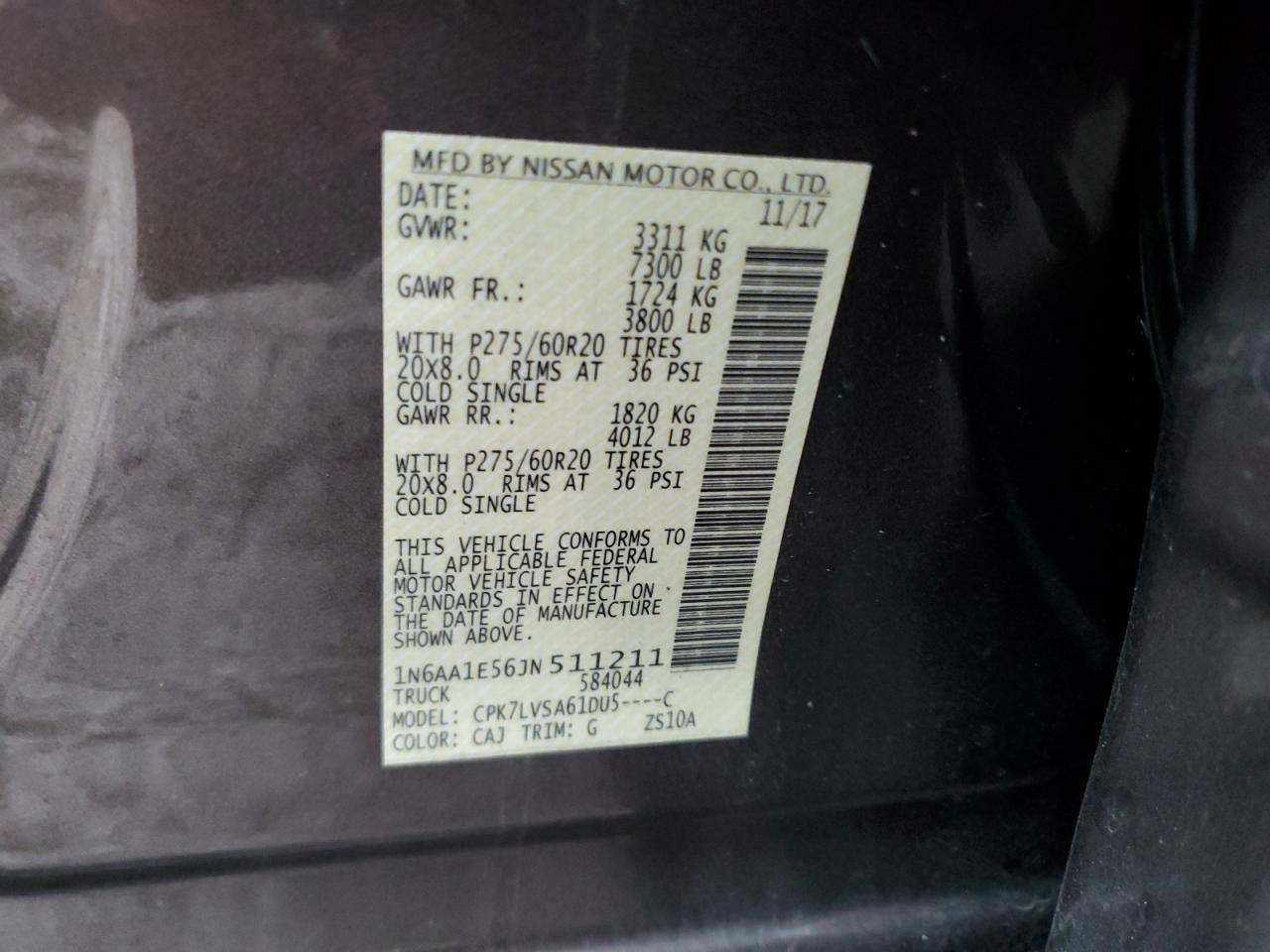2018 Nissan Titan - Image 12