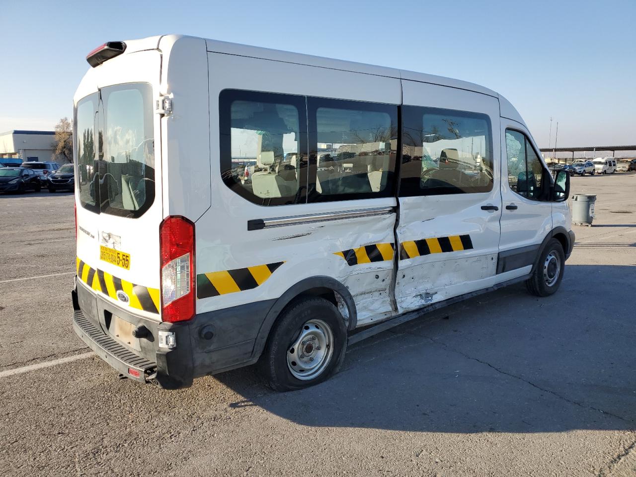 VIN 1FBAX2CM8KKB74307 2019 FORD TRANSIT no.3