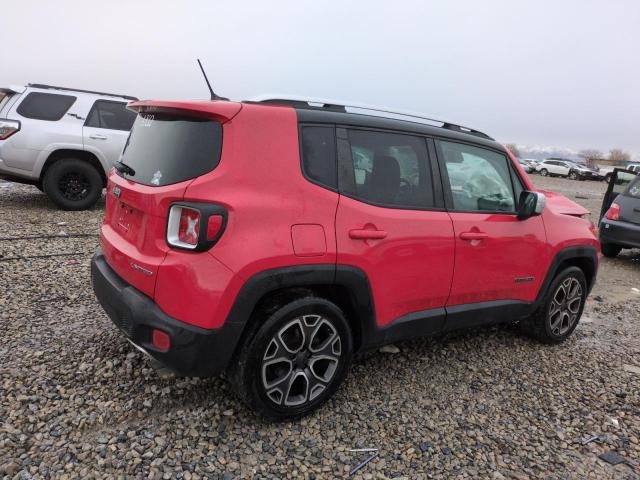  JEEP RENEGADE 2015 Czerwony