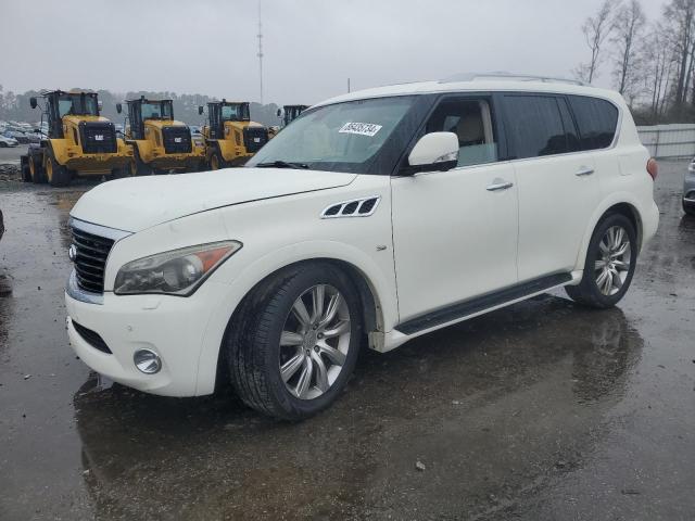  INFINITI QX80 2014 Белы