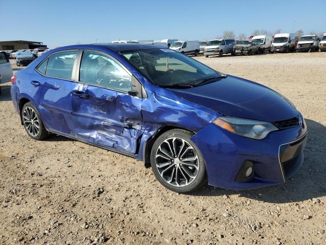 Sedans TOYOTA COROLLA 2016 Blue