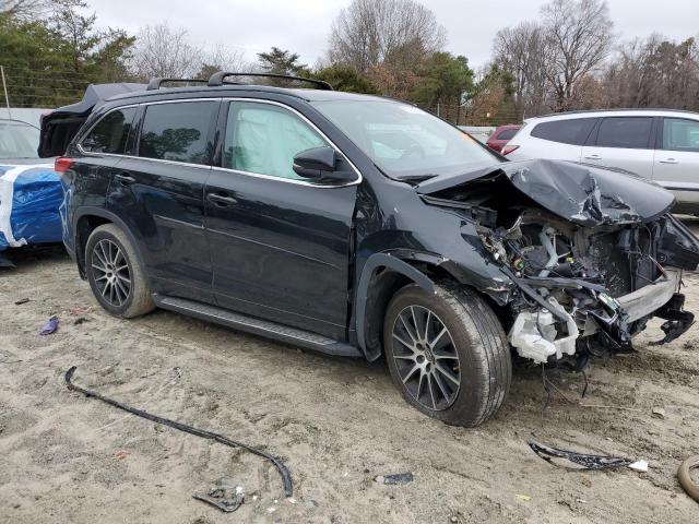  TOYOTA HIGHLANDER 2017 Czarny