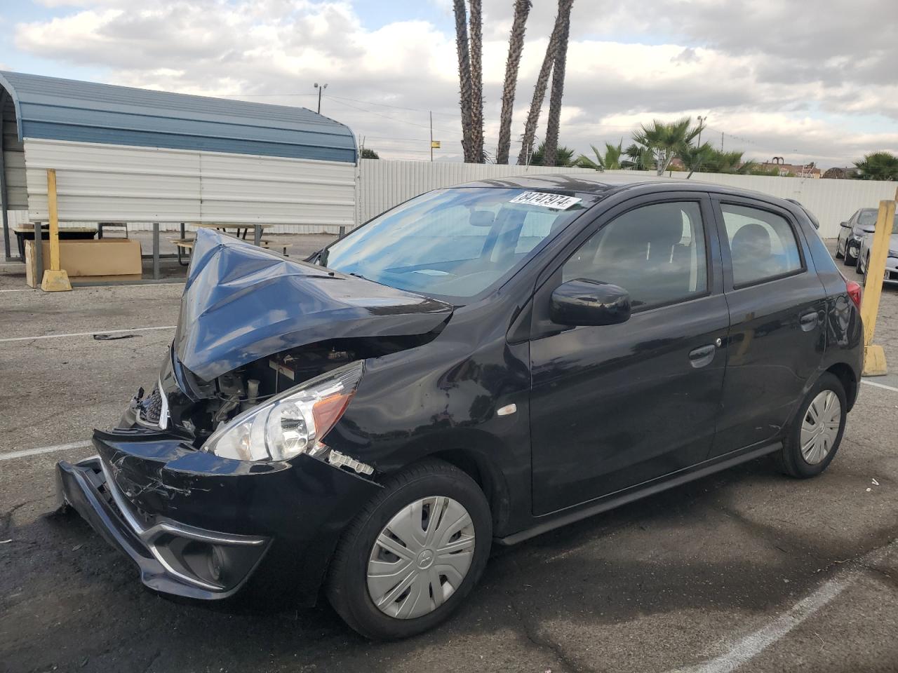 VIN ML32A3HJ5KH010924 2019 MITSUBISHI MIRAGE no.1