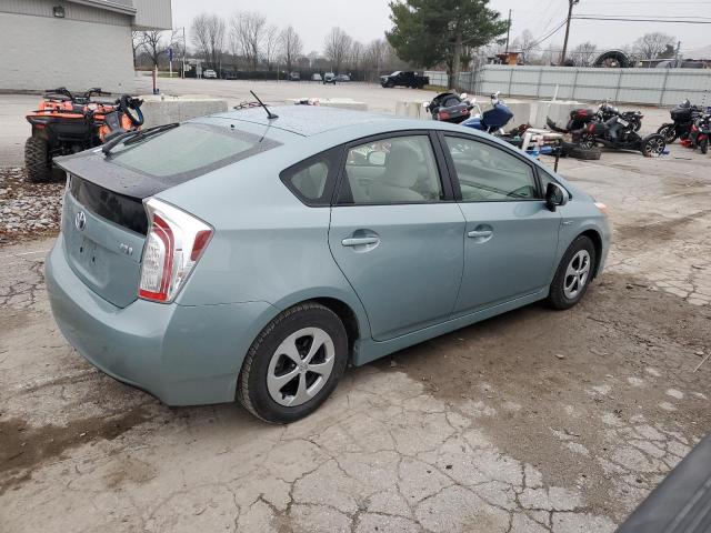  TOYOTA PRIUS 2013 Teal