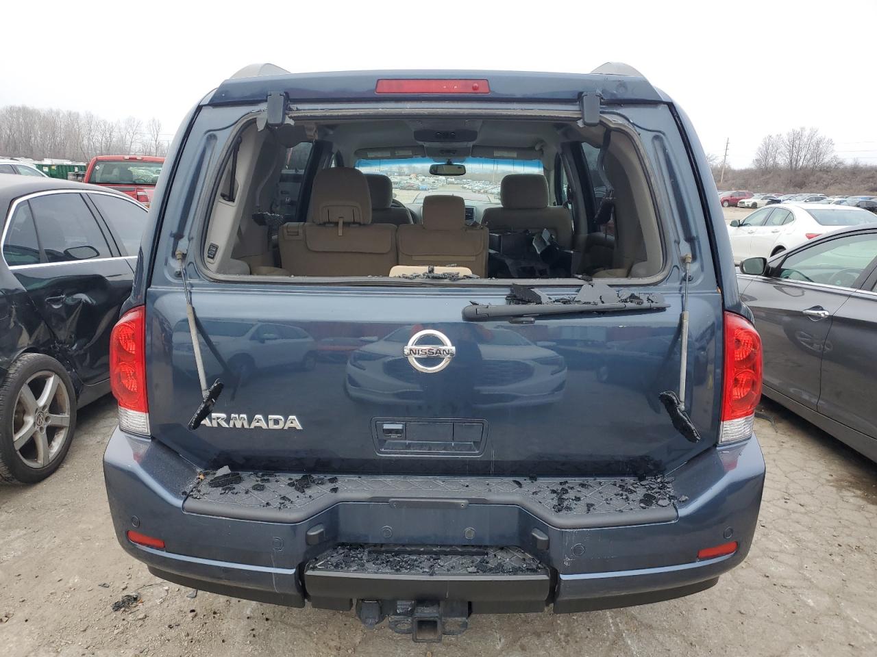 2015 Nissan Armada Sv VIN: 5N1AA0NC5FN609578 Lot: 85070014