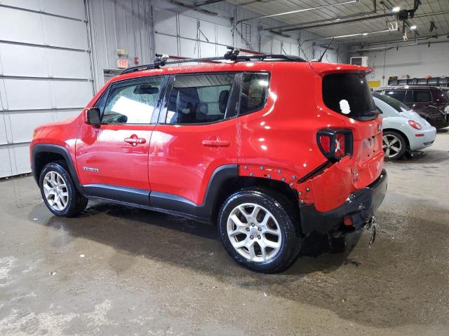  JEEP RENEGADE 2017 Червоний