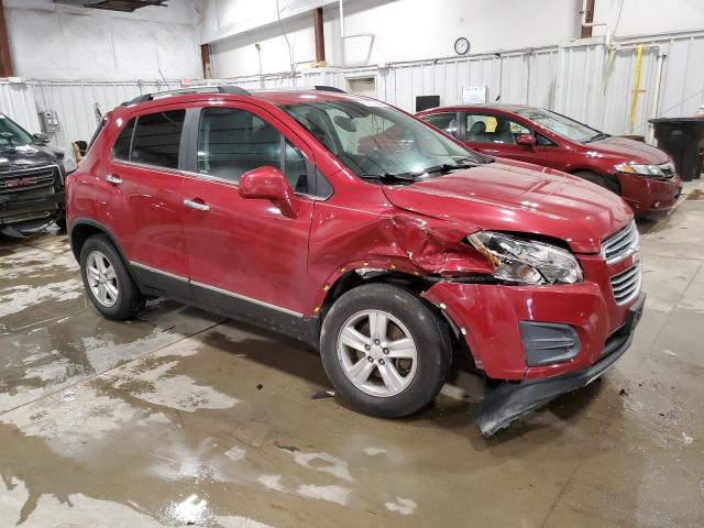  CHEVROLET TRAX 2015 Red