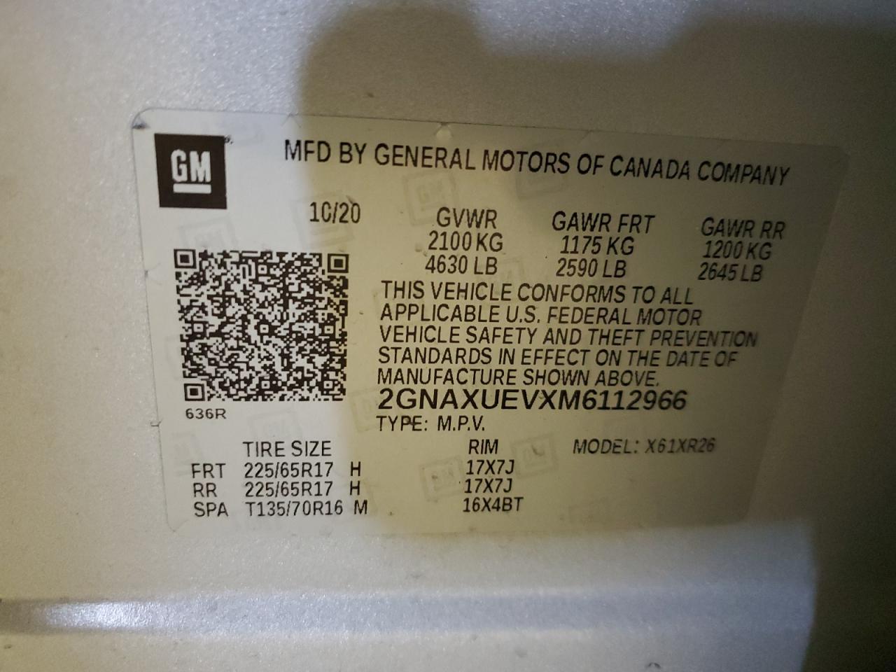 2021 Chevrolet Equinox - Image 16
