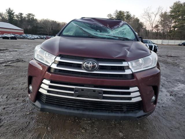  TOYOTA HIGHLANDER 2017 Burgundy