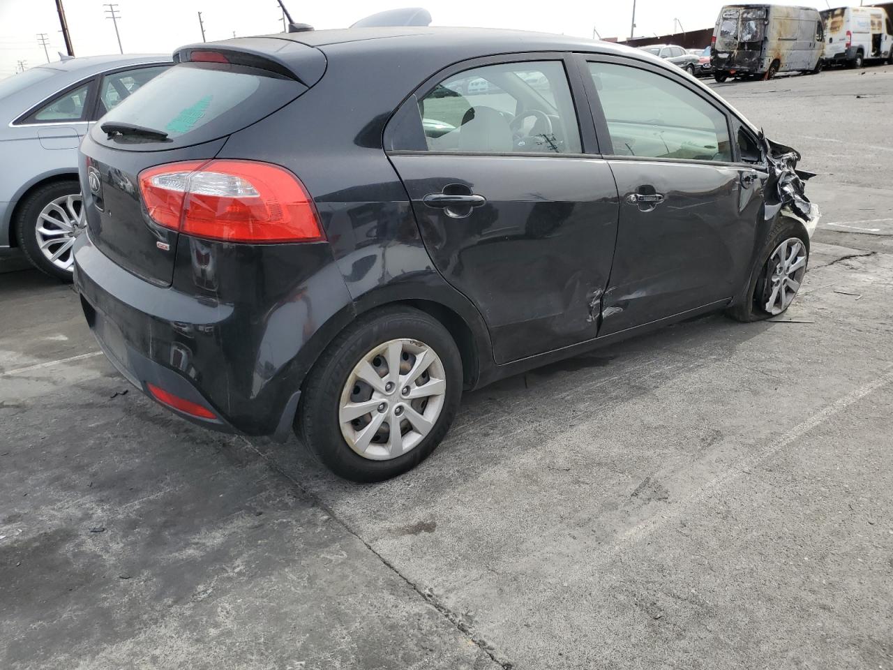 VIN KNADM5A31D6248169 2013 KIA RIO no.3