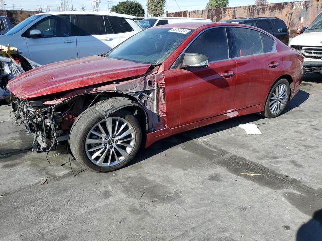  INFINITI Q50 2023 Burgundy