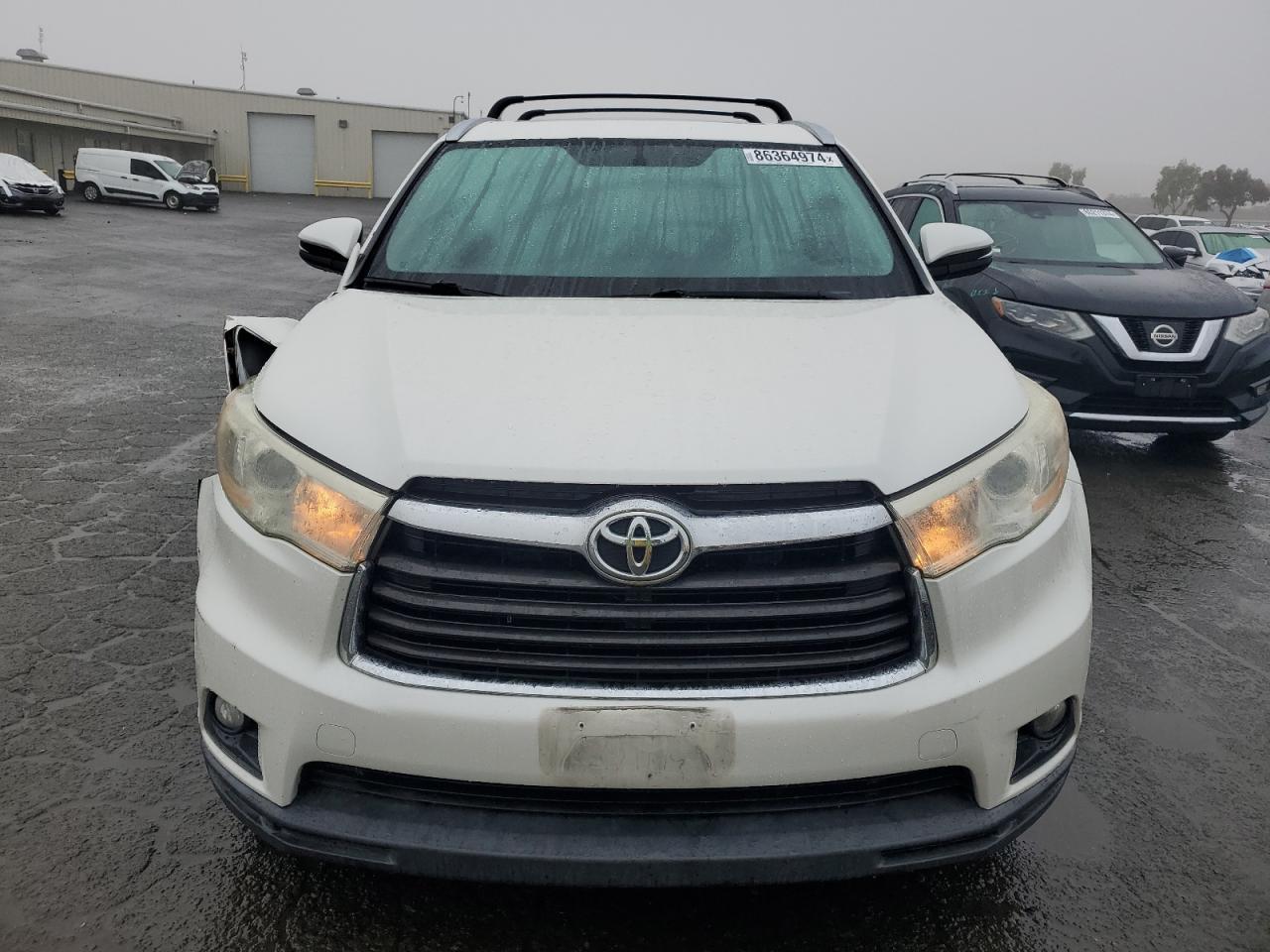 VIN 5TDJKRFH8ES052934 2014 TOYOTA HIGHLANDER no.5