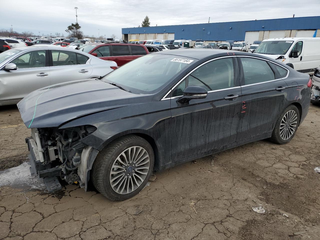 VIN 3FA6P0HD8JR252437 2018 FORD FUSION no.1