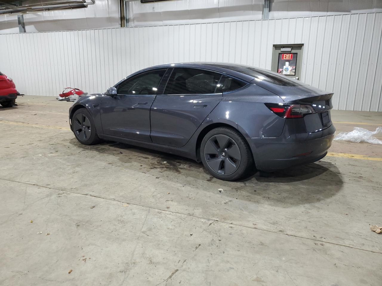 VIN 5YJ3E1EA3MF981048 2021 TESLA MODEL 3 no.2